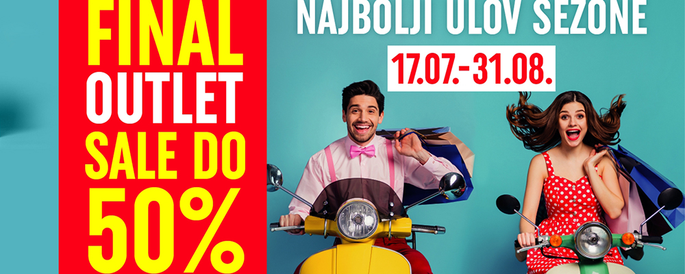 Finalno sniženje u Big Fashion outletu Inđija