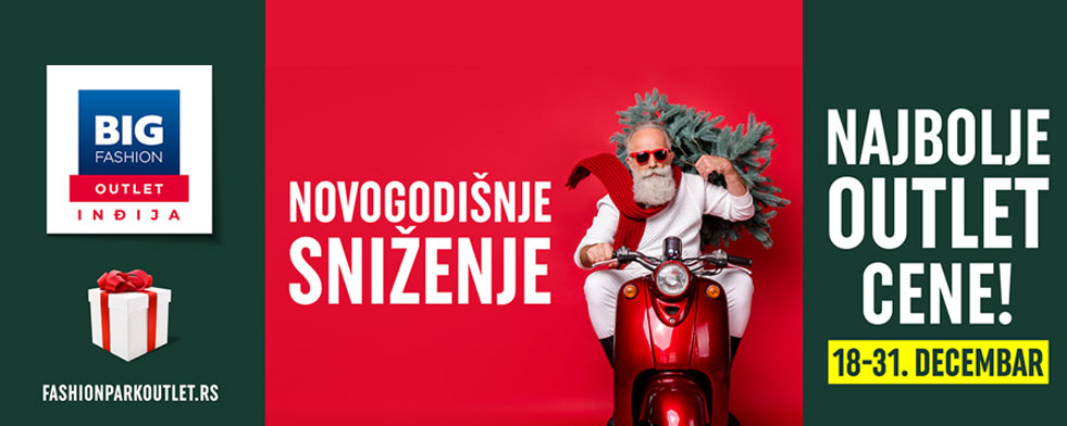Novogodišnje sniženje u Big Fashion outletu